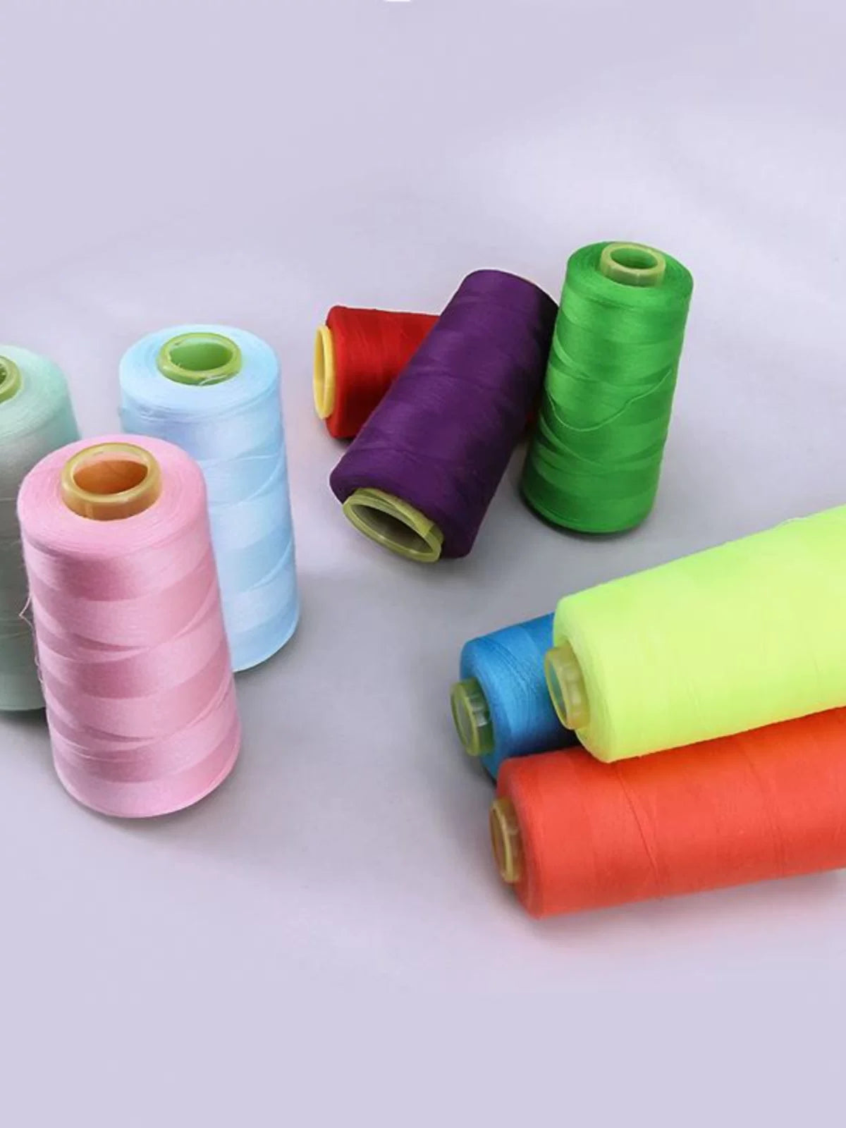 [Qızıl Medal Satıcı] Liuqing Marka İp Yüksək Sürətli Tikiş Geyimi Nakış Çiçək Yorğan Üstü 402 Polyester Pambıq Ekoloji Təmizlik