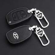 Beijing Hyundai Reina key cover 2017-19 model key ring leather case remote control Reina car key bag buckle shell