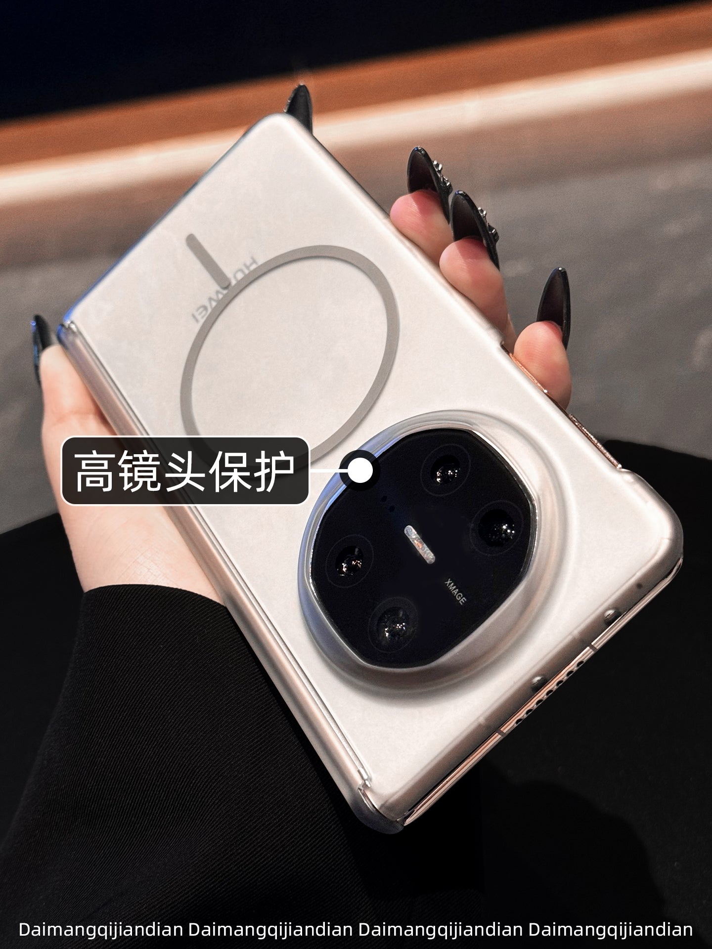 Huawei matex6 Collector's Edition mobil telefon qutusu, düşməyə qarşı, şəffaf x6 qatlanan ekran, tutqun maqnit udma, mate qatlama x5, mərkəzi oxdan qorunma, matex5 yüksək səviyyəli ultra nazik x3 qabıq, qızlar üçün yüksək səviyyəli sensor üçün uyğundur
