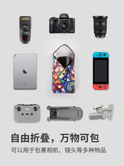 PGYTECH kamera 100 yamaq parça layner çantası mikro tək 100 qat parça SLR kamera saxlama qoruyucu qapağı Fuji Canon Leica kamera linzalarını qoruyan çanta kompüter layneri üçün kamera sehrli parça