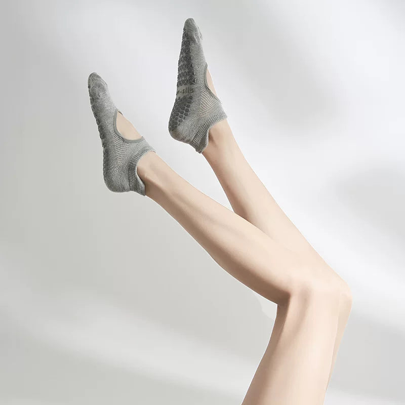 2026 yeni yay nəfəs ala bilən Yoga corabları sürüşməyən peşəkar Pilates corabları idman fitnes rəqs qayıq corabları qadınlar üçün