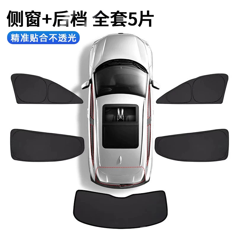 Günəşdən qorunma, istilik izolyasiyası, həşəratların qarşısının alınması, məxfilik, avtomobil pəncərə pərdəsi üçün Chery Exploration 06 avtomobil üçün torlu günəşdən qoruyucu pərdə uyğundur.