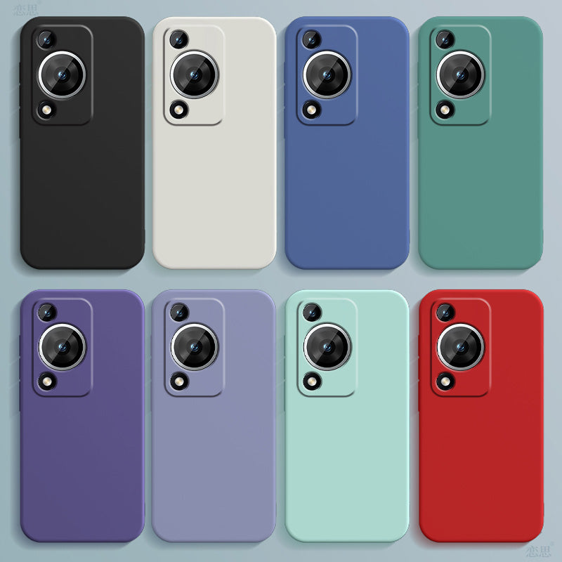 Huawei Enjoy 70s mobil telefon qutusu üçün uyğundur Imagine 70 qoruyucu örtük, hər şey daxil olmaqla, düşməyə qarşı yeni maye silikon yumşaq qabıq Chuangxiang 7O Changheng 7OS Honor Xiangchang tutqun yumşaq qabıq sadə kişi və qadın arxa qabıq