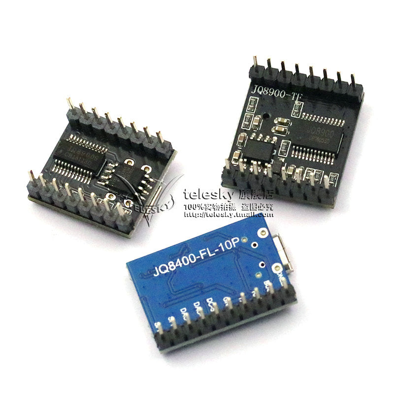 JQ8900-16P 8400 MP3 səs modulu çip serial port nəzarət USB birbaşa surəti musiqi modulu