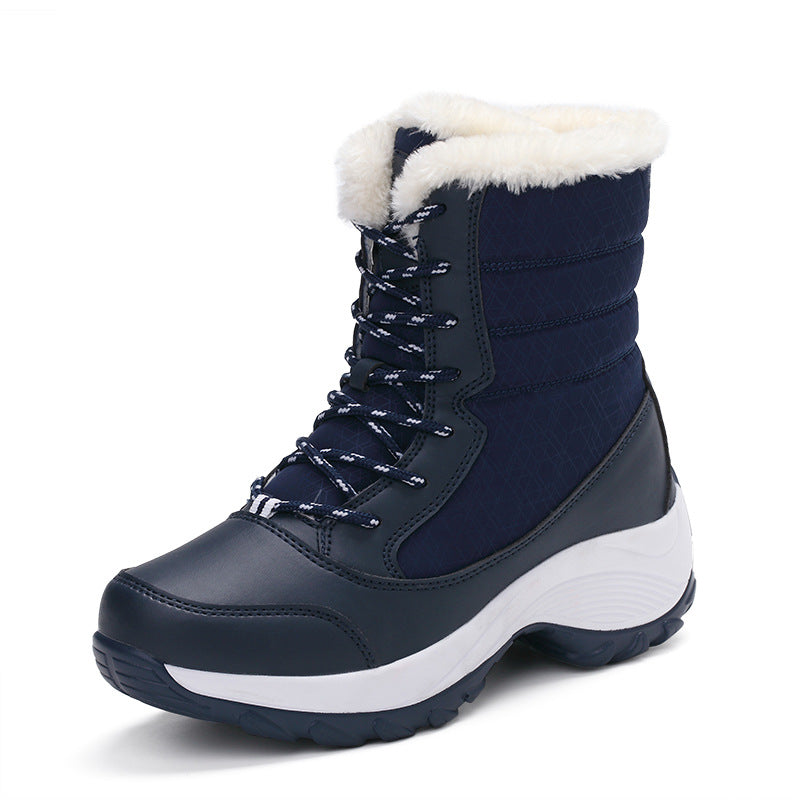 Qadın Ayaqqabıları Qış Moda Ankle Boots Qadın İsti Fem