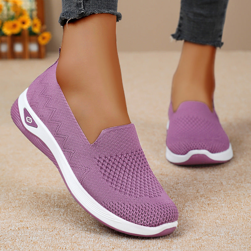 Ayaqqabı Qadın Ayaqqabı Nəfəs ala bilən Gündəlik Ayaqqabı 1 Slip-on Mom Ş
