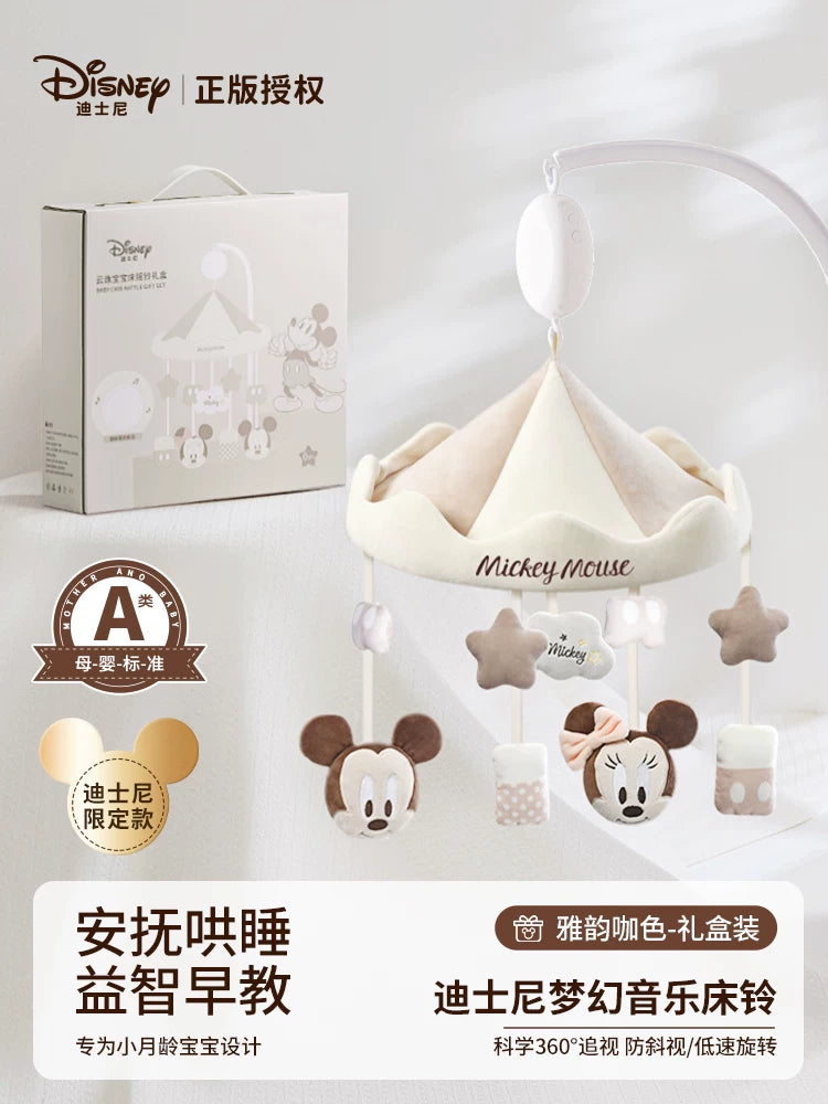 Disney Körpə Beşik Mobil - Yenidoğulmuşlar üçün Musiqili Fırlanan Asma Çırıltılı Dayaq - Dekorativ Oyuncaq