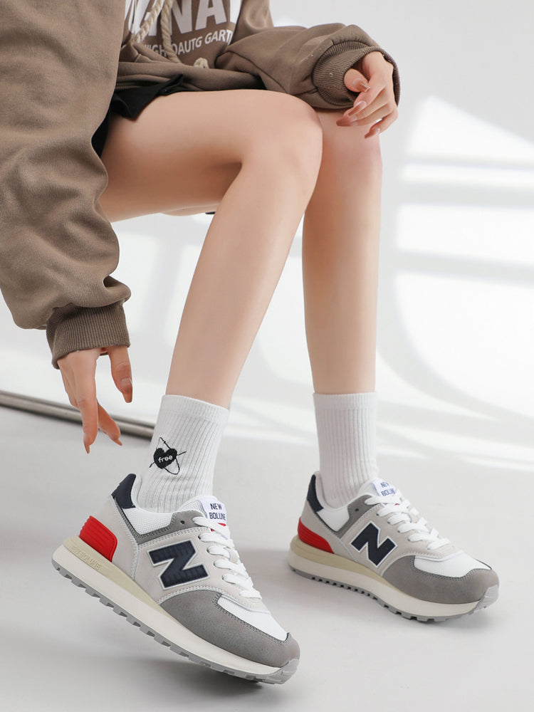 New Balance qadın ayaqqabıları U574LG gündəlik idman ayaqqabıları, kişi ayaqqabıları 25 payız/qış ən çox satılan hündürdaşıyan qaçış ayaqqabıları, rəsmi orijinal mağaza.