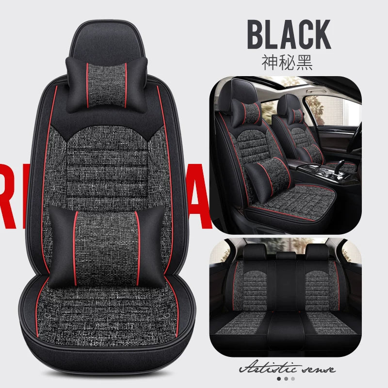 Car seat cushions, universal car seat covers for all seasons, full coverage seat covers, small car fabric seat cushions, full coverage seat covers.