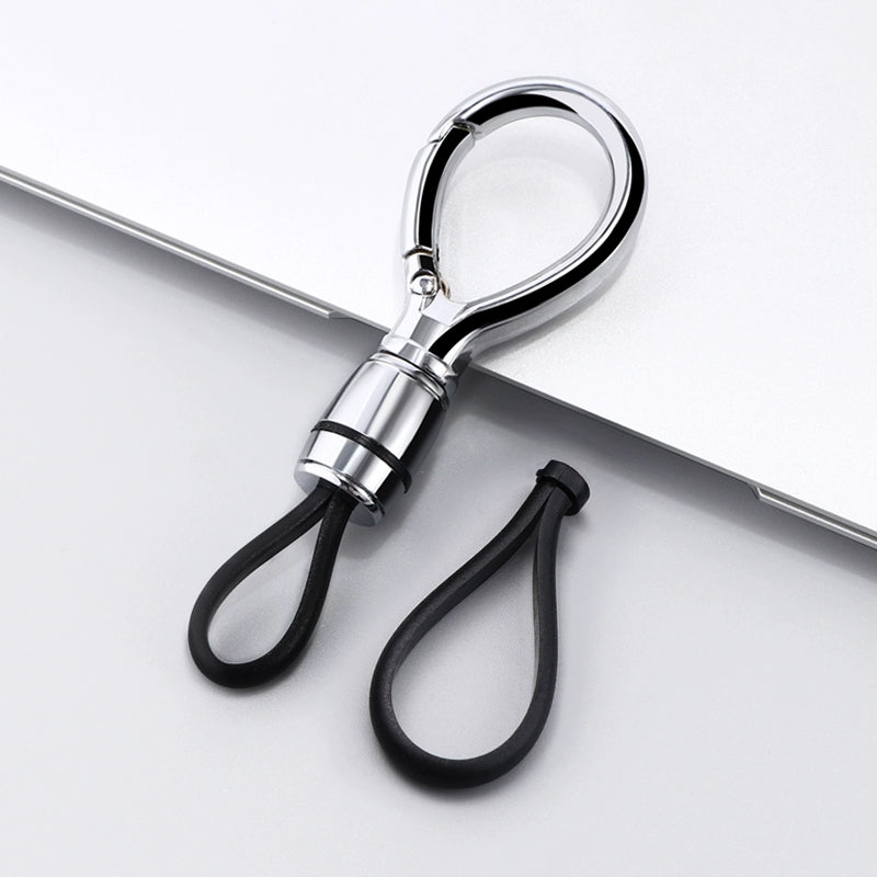 Avtomobil Açar Halqası Asma Kişilər Metal Sadəlik Açar Zənciri Bel Asma Saxlama Üzüyü Asma Biznes İtirilmə Əleyhinə Açar Zənciri