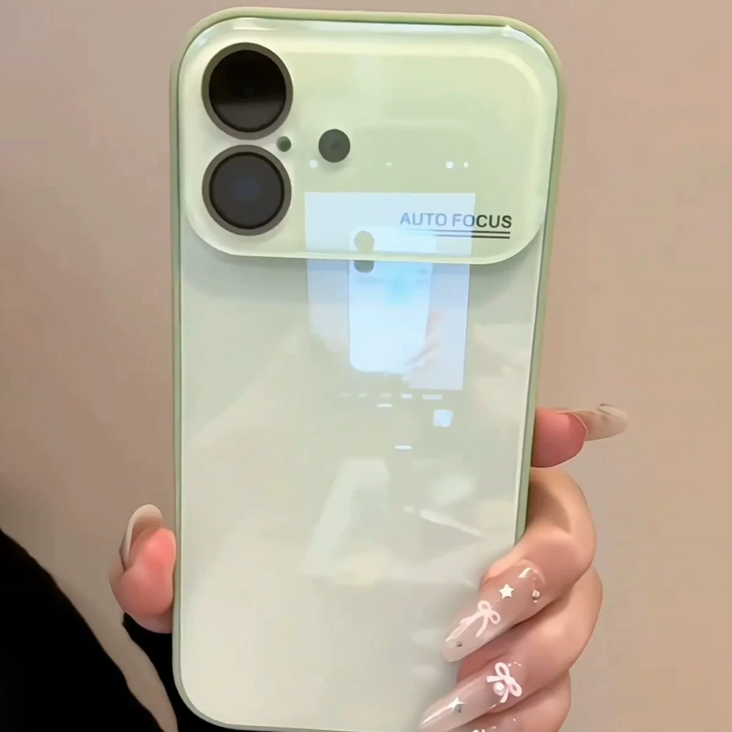 Koreya ins sadə dopamin bərk rəngli şüşə iphone17promax cib telefonu qutusu Apple 16 qoruyucu örtük 14 yüksək səviyyəli 13 yeni 15pro hər şey daxil lens maks mobil telefon qutusu p