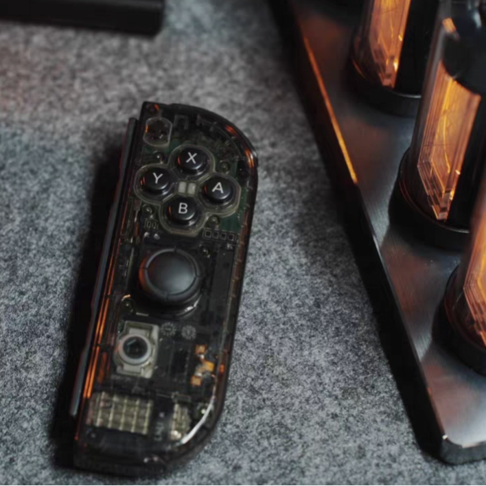 Switch sapı orijinal şəffaf qabıq sevinc sapı dəyişdirmə qabığı buzlu NS təmir dəyişdirilməsi rəng dəyişdirmə aksesuarları