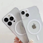iPhone15 mobil telefon qutusu üçün uyğundur, Apple 11 şəffaf 16/17pro maqnit qutusu 12/14 yumşaq qutu 13promax/xr/xsmax lens böyük dəlikli yıxılmağa qarşı qoruyucu örtük sadə 13