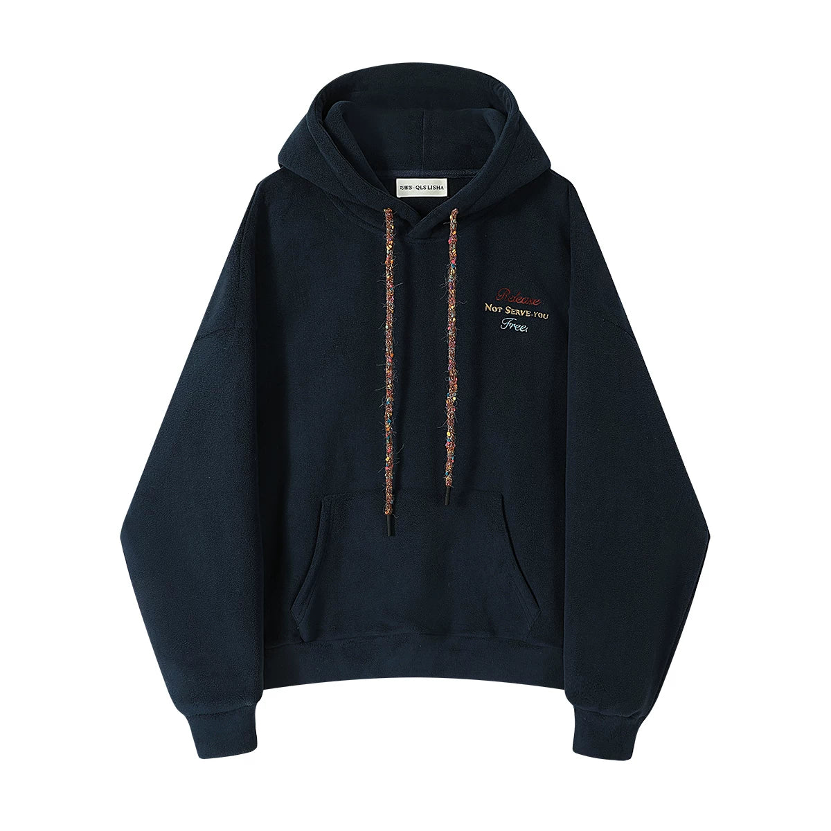 Chorissa Koreya üslubunda tənbəl başlıqlı yun astarlı qalın sviter, qadınlar üçün payız və qış isti əşyası, dəbli və şık boş top