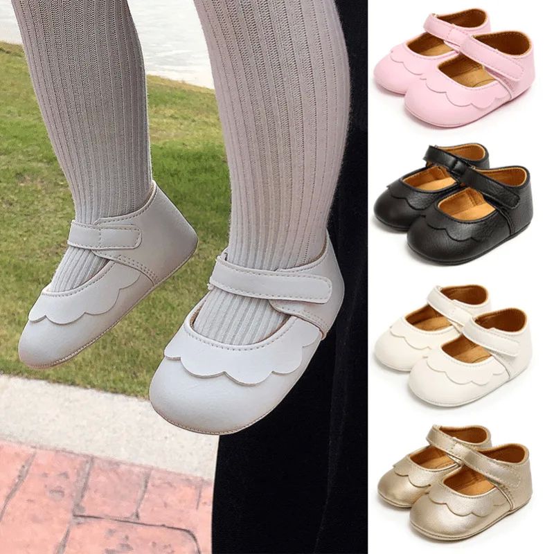 2023 Uşaq Ayaqqabıları Körpə Yenidoğulmuş Qız Uşağı Princess Non-Slip L