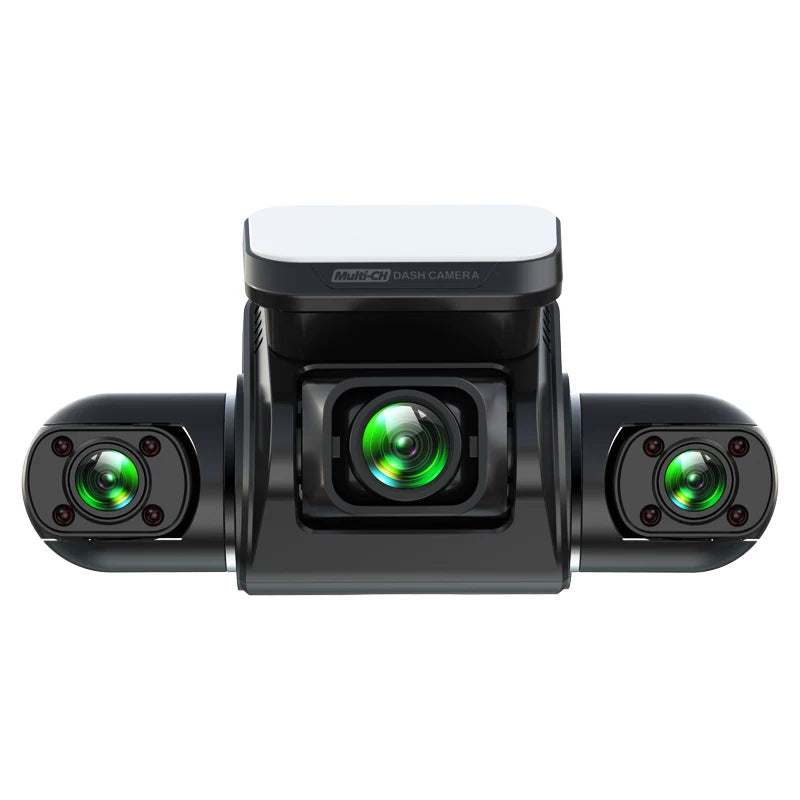 Ironclad Evidence Pioneer Quad-Lens Video Camera: 360-degree panoramic view, blind spot recording for ride-hailing services like Didi Chuxing and Autostop.