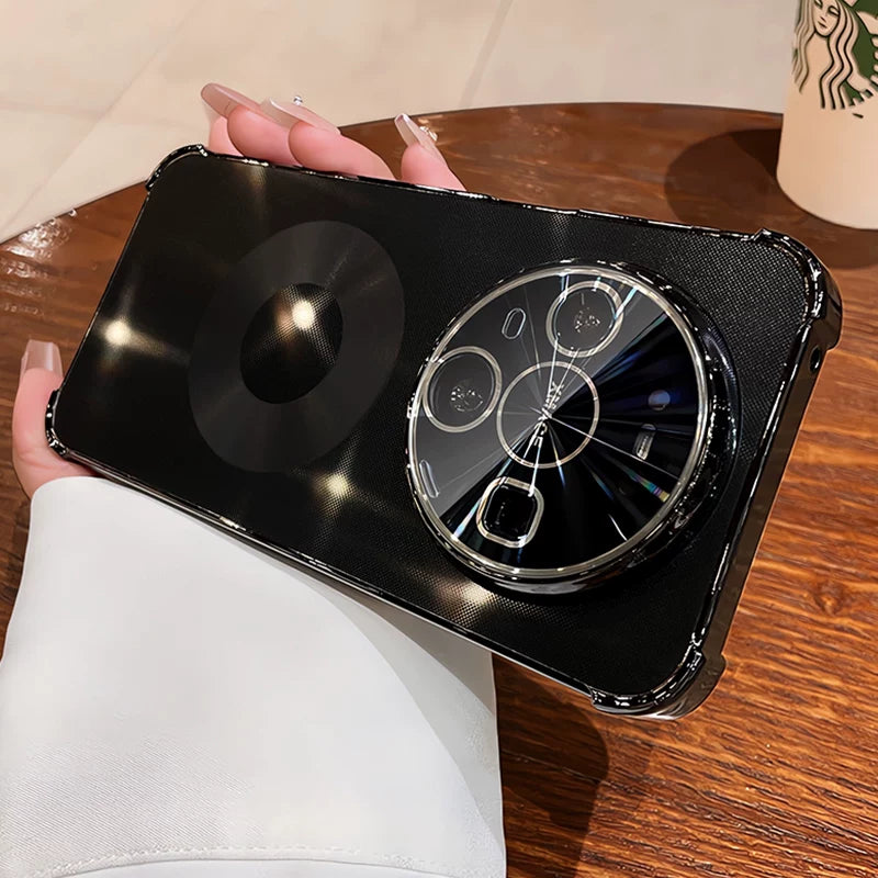 Huawei mate80 mobil telefon qutusu mate80promax üçün uyğundur yeni lens hər şey daxil olan düşməyə qarşı hava yastığı mate80pro yüksək səviyyəli qadın m80 seriyalı maqnit qoruyucu örtüyü buzlu qabıq kişi