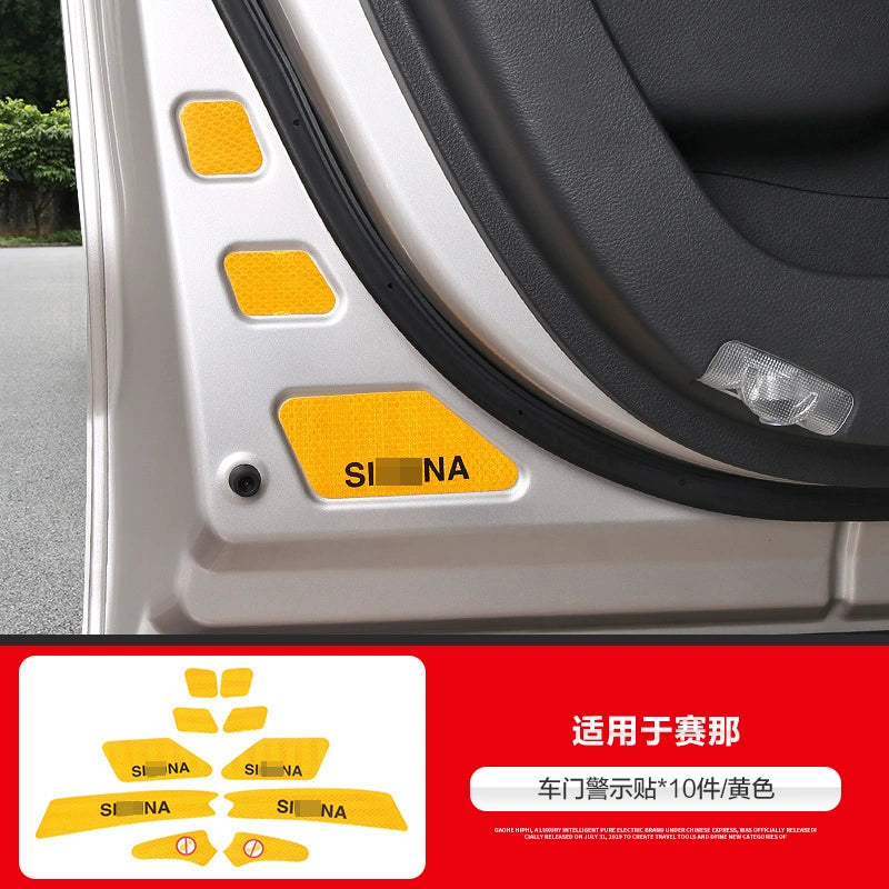 Toyota Sana Grevia Serena üçün tətbiq olunur Orta Qapı Avtomatik Qapı Xəbərdarlıq Etiketi Elektrik Arxa Qapağı Tez Xatırlatma Etiketi