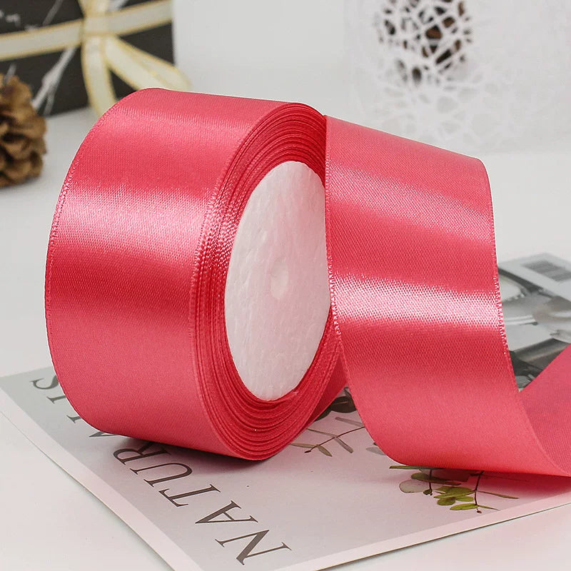 4cm əl işi gül lenti diy yay çiçək bəzəyi lent lent tort qutusu hədiyyə qablaşdırma lenti