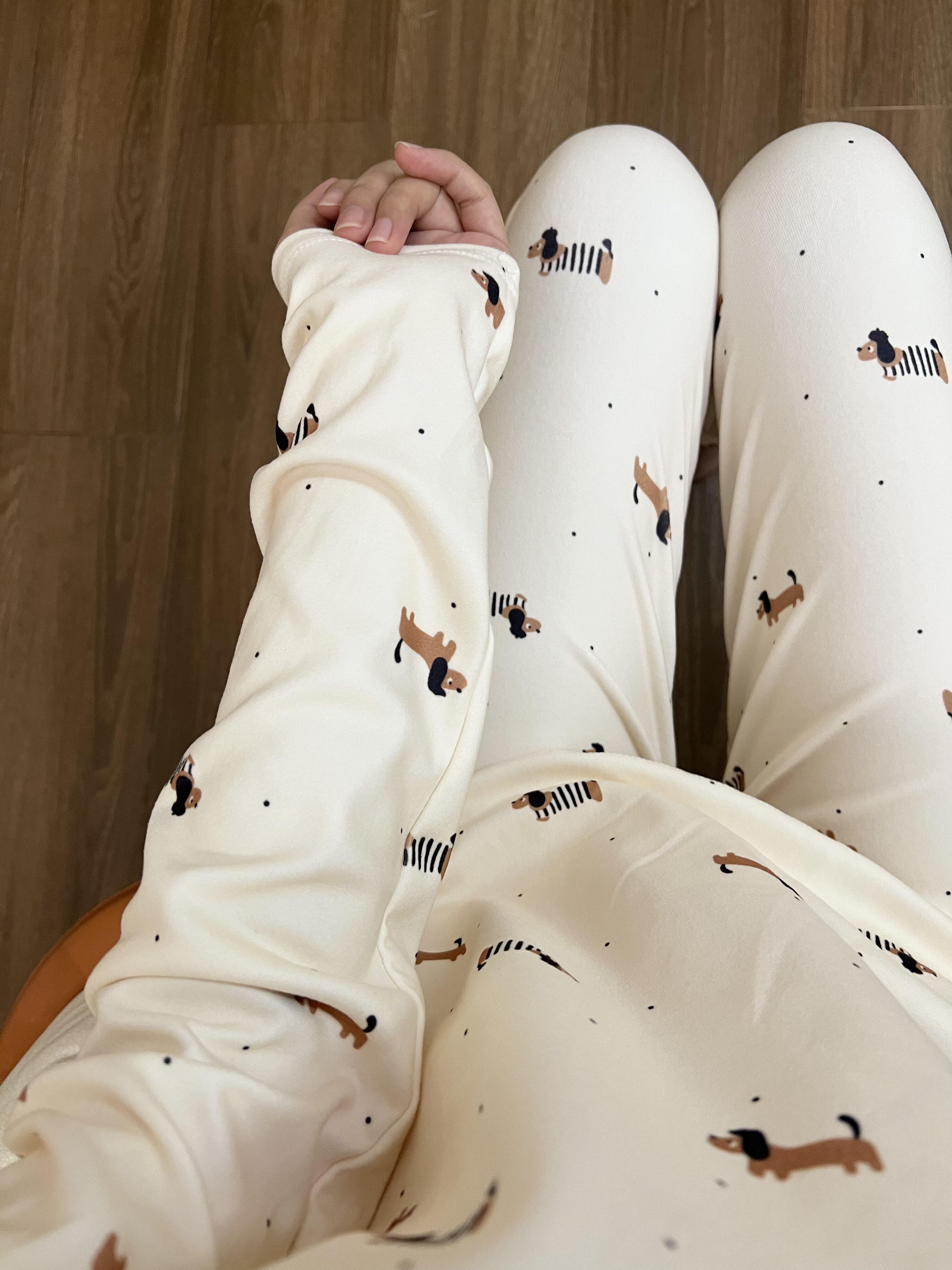 Qadın Daksa Köpəyi Termal Alt Geyimi Dəsti, Qalın Yun Astarlı, 2025 Yeni Qış İsti və Uyğun