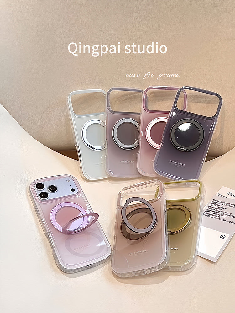 Yüngül üslubda ins Koreya üslubunda yüksək səviyyəli halo boyama qradiyenti bərk rəngli dayaq qabığı Apple 17promax mobil telefon qutusu iphone16pro yeni 15 qadın modeli 14 niş sadə 13 hər şey daxil sərt qabıq