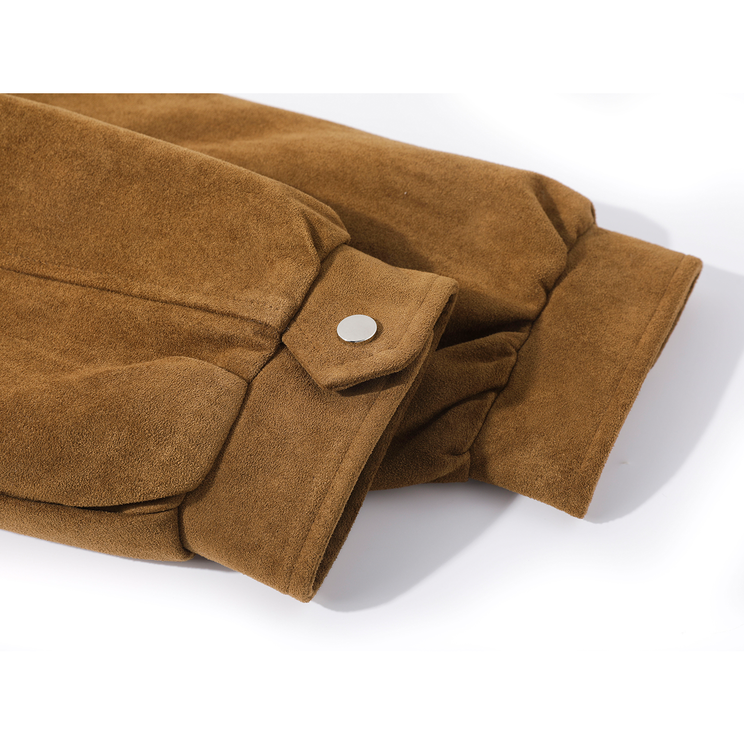 Cholisa-nın möhtəşəm dizaynlı qadın qış tüklü gödəkçəsi, 2025-ci il istehsalı yeni retro ağ ördək tüklü zamşa palto.