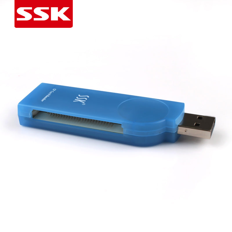 SSK Biaowang USB yüksək sürətli kart oxuyucu SLR kamera CF kart xüsusi kart oxuyucu Amber SCRS028