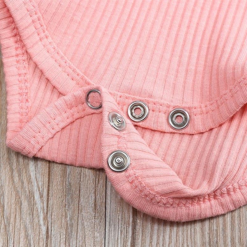 Yay Romper Uşaq Körpə Oğlan Geyimləri Yenidoğulmuş Qız Dəsti