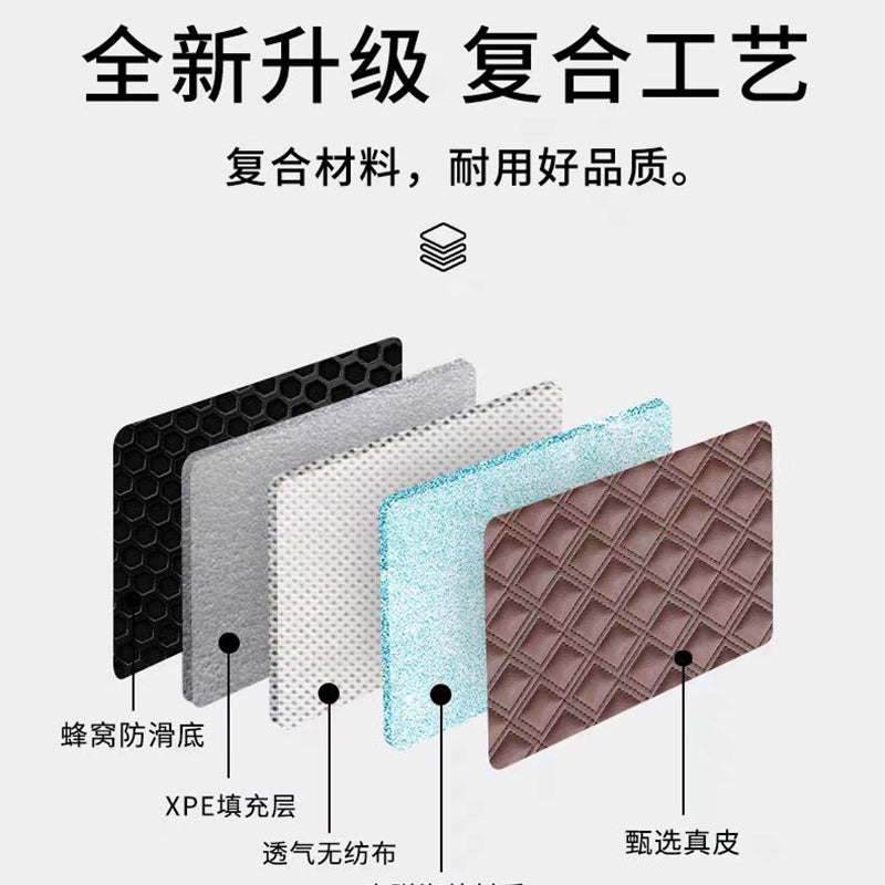 Dongfeng Honda URV trunk floor, genuine Nappa leather, 17-26 models, all-weather trunk floor.