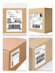 Sürətli çatdırılma tək üç davamlı termal etiket kağızı çap kağızı 100x100x150E Poçt termal kağızı Amazon fba AliExpress Temu transsərhəd e-ticarət öz-özünə yapışan barkod yığma xarici qutu etiketi