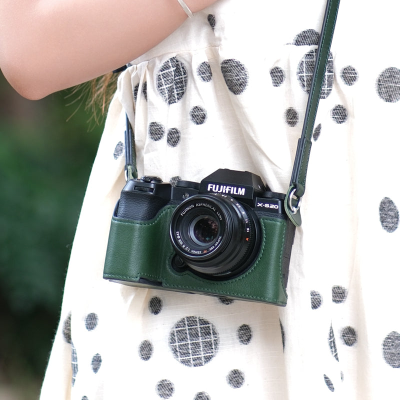 Fujifilm XS20 qoruyucu örtük XT30 üçüncü nəsil ikinci nəsil XT50X100viXm5 kamera çantası baza aksesuarları əsl dəri örtük
