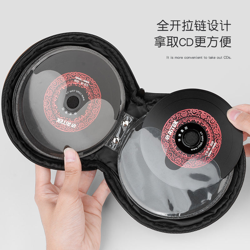 20 Diskli Paket, Böyük Tutumlu CD/DVD Qutusu, Dəri Disk Qutusu, Avtomobil Aksesuarları Kolleksiyası