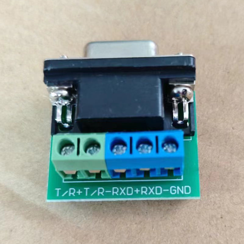 RS232/RS485/RS422/TTL terminal bloku DB9 qadın/kişi terminalı qaynaqsız terminal portu