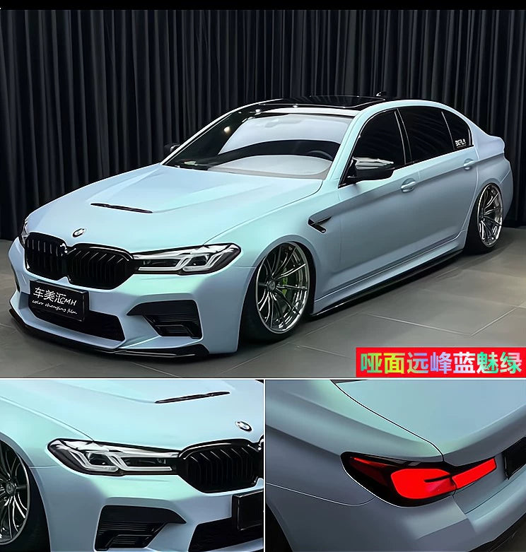 Pethuayue Pudra Rəng Dəyişən Film Tam Avtomobil Qapağı Fantaziya Vulkanik Kül Avtomobil Filmi Rəng Dəyişən Parlaq Qara Tpu Görünməz Avtomobil Filmi