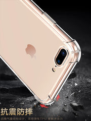 Enoch Apple 8Plus mobil telefon qutusu üçün uyğundur silikon Apple 7 şəffaf düşməyə qarşı qoruyucu örtük Apple 8 hava yastığı iphone7plus yumşaq qabıq 7P qadın və kişi moda modeli 8P hər şey daxil səkkiz yeni 7plus dəsti