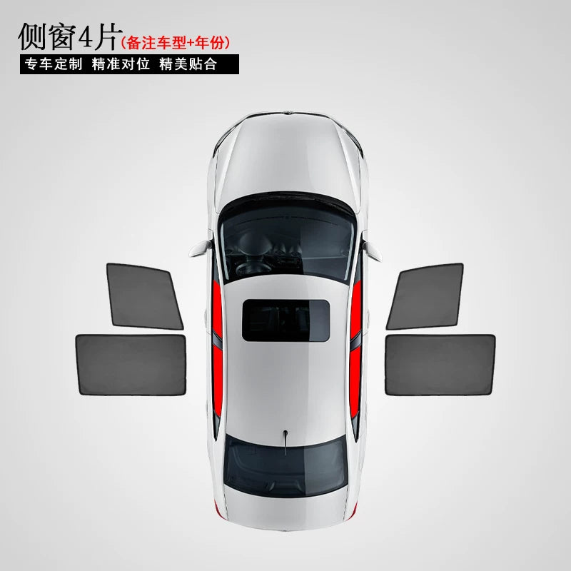 Suitable for sun protection and heat insulation for Lexus ES200/300h/RX/450NX/UX windshield and side windows.