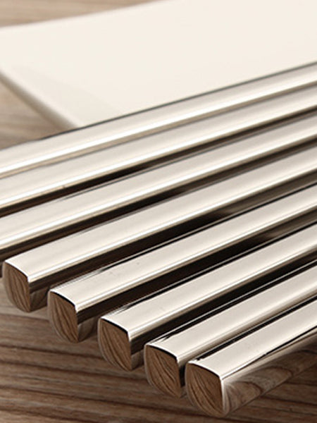 304 hamar paslanmayan polad Çin kvadrat çubuqları bərk rəngli metal çubuqlar yanmağa qarşı çox ölçülü metal çubuqlar 10 cüt