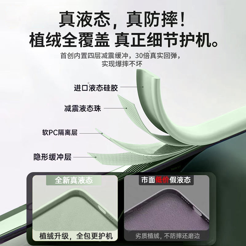 [İdxal olunmuş Maye Silikon] Sarılıq yaratmır, Apple iPhone 15 Pro Max, 16 yeni model, iPhone 14 Pro tam örtük, 17 düşməyə davamlı, 13 qoruyucu korpus, 11 kişi, 12 qadın üstəgəl yumşaq 17 Air üçün uyğundur.