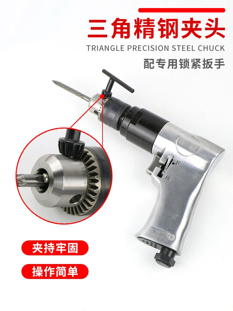 Göbələk formalı təkər təmiri üçün hava qazması, Shengfa fabrikinin orijinal məhsulu, aşağı sürətli üyüdücü hava qazması, irəli və geri fırlanma, 3 mm-lik təkər təmiri aləti.