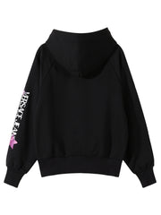 Versace VJC Women's Cotton Logo Star Hooded Long Sleeve Sweater 75HAIT20 CF06T