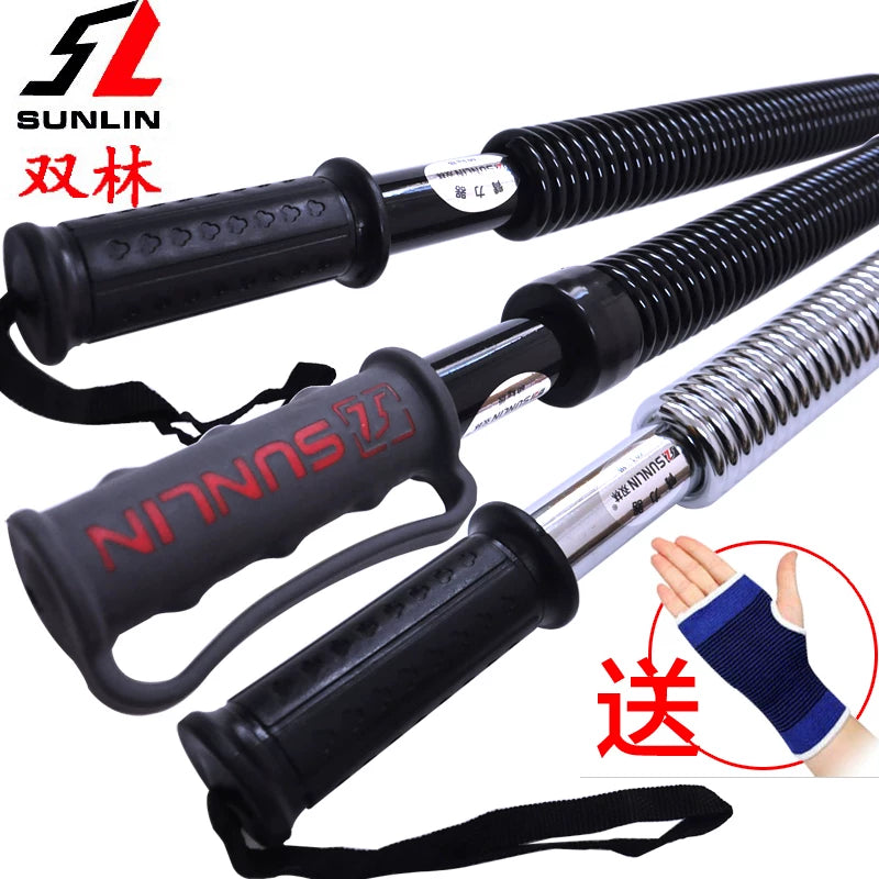 Shuanglin Elektrokaplama Qol Gücləndirici Pulsuz Göndərmə İkiqat Yaylı Tutma Çubuğu 3040KG 5060kg Sinə Qolu Əzələ Fitnesini Genişləndirin