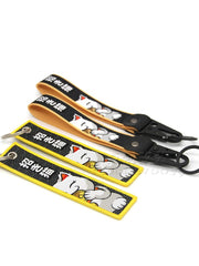 Avtomobil modifikasiyası mədəniyyət üslubunda açar zənciri qartal dimdiyi tokası şanslı pişik istilik ötürmə iki tərəfli çaplı sırt çantası açar asqısı