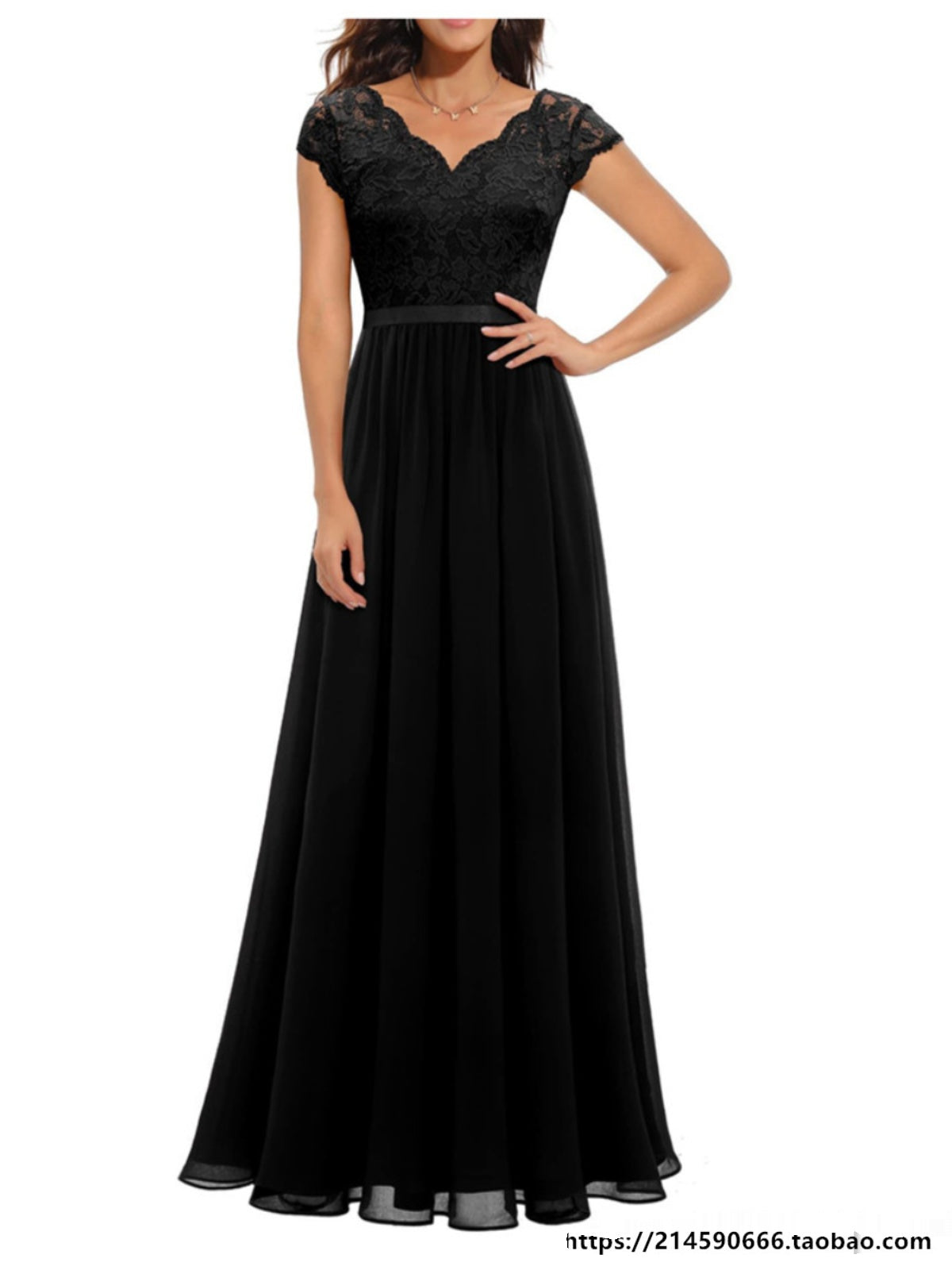 Şifon Donlar Qadınlar üçün Axşam Donu Toy Geyimi üçün Geyim