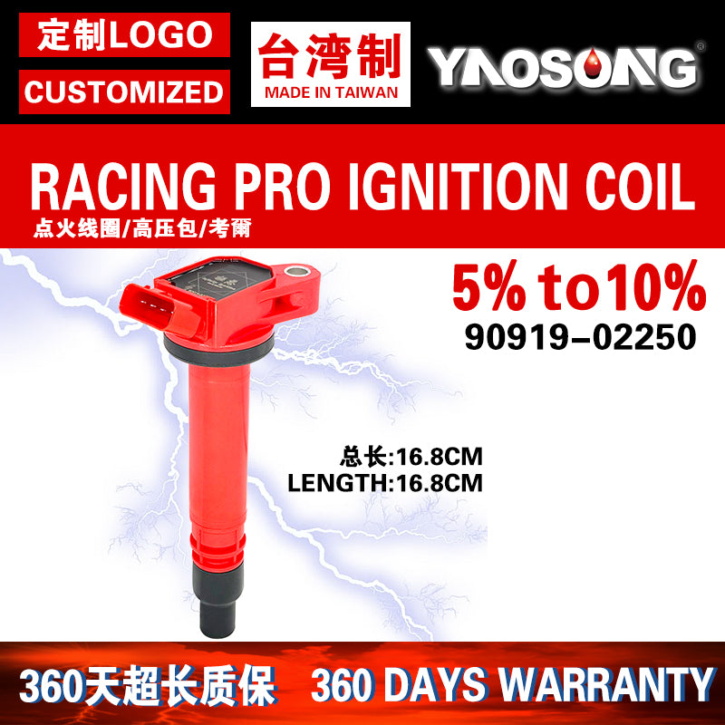 Toyota Probox Ractis Sienta Spade ignition coil high voltage package belongs to 90919-02257