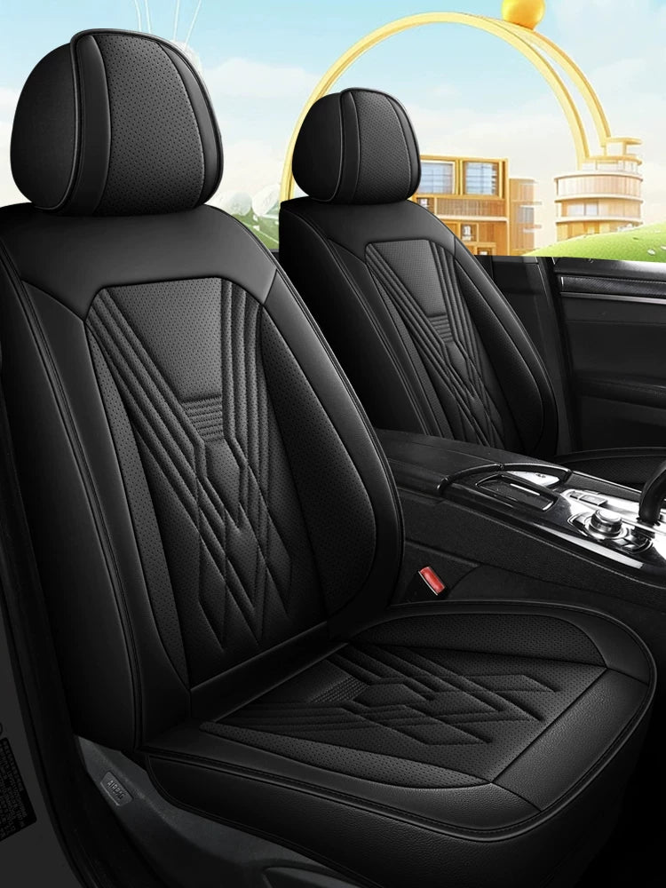 Bütün mövsüm avtomobil oturacaqları yastıqları, tam örtüklü dəri oturacaq üzlükləri, buz ipək avtomobil ayaqaltıları, beş nəfərlik yastıqlar, parça qış oturacaq üzlükləri.