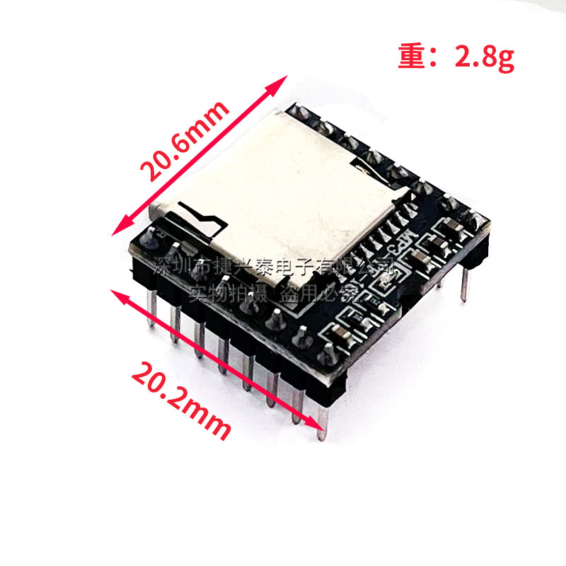 Açıq mənbəli Mini MP3 Player mini pleyer inkişaf modulu DFPLAYER