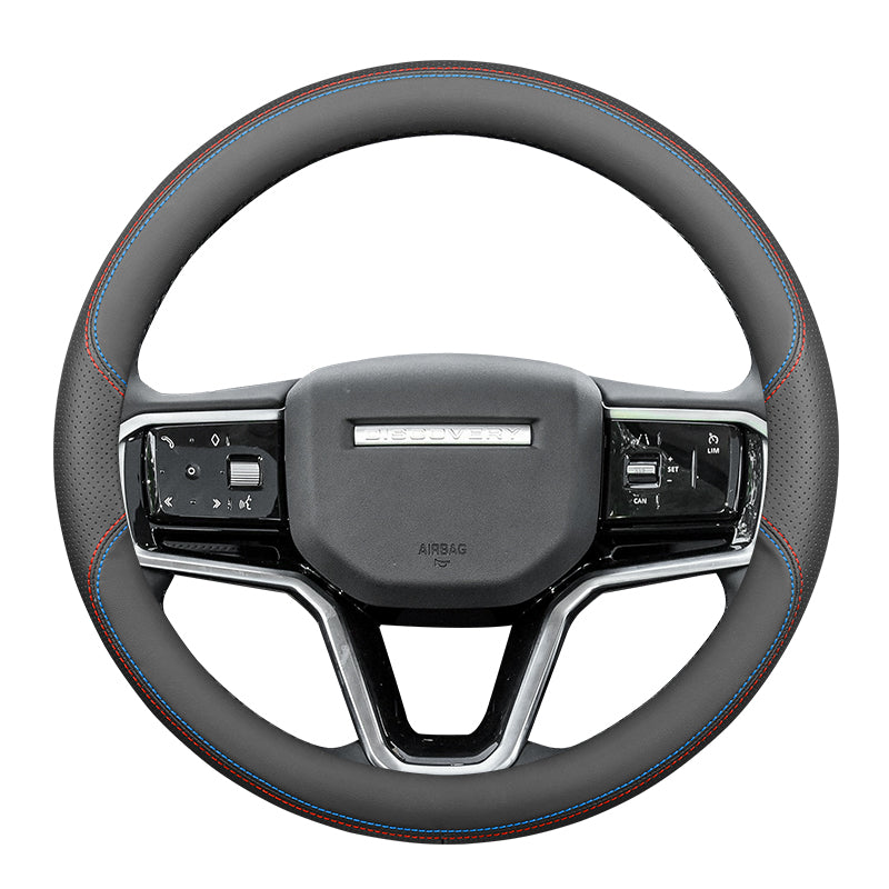 Land Rover steering wheel cover - ultra thin - for Defender, Discovery 4, 5, Pro Sport, Evoque L, Range Rover Velar Sport and other special car steering wheels.