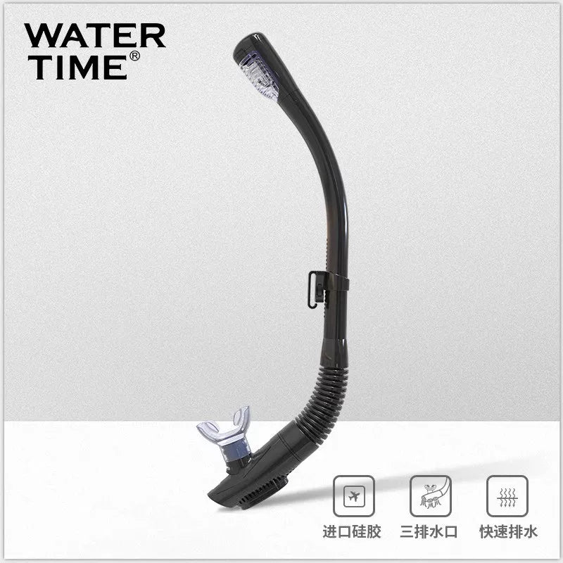 WaterTime snorkeling tam quru snorkel float ball sualtı nəfəs aparatı böyüklər üzgüçülük dalğıc avadanlığı