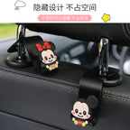 Avtomobil Oturacağı Arxa Arxa Qarmaq Cizgi filmi Sevimli Oturacaq Arxa Qarmaq Çoxfunksiyalı Avtomobil Daxili Dekorasiya Kiçik Qarmaq Yaradıcı