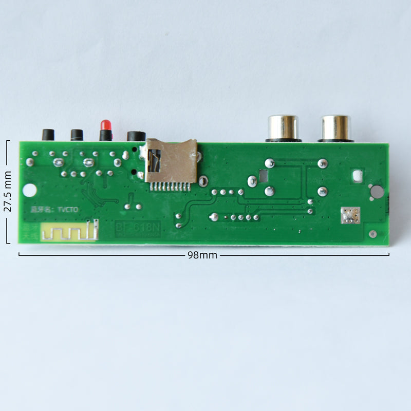 Simsiz Bluetooth qəbuledicisi 51 avtomobil audio deşifrləmə lövhəsi modulu ev dinamiki dəyişdirilmiş Bluetooth funksiyası dövrə lövhəsi